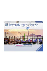 Ravensburger 1000 Parçalı Panoramik Puzzle Gondollar